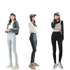 For the 2022 autumn and winter season, women can wear high-waisted, slimming, high-elastic and warm leggings on the outside Item Picture
